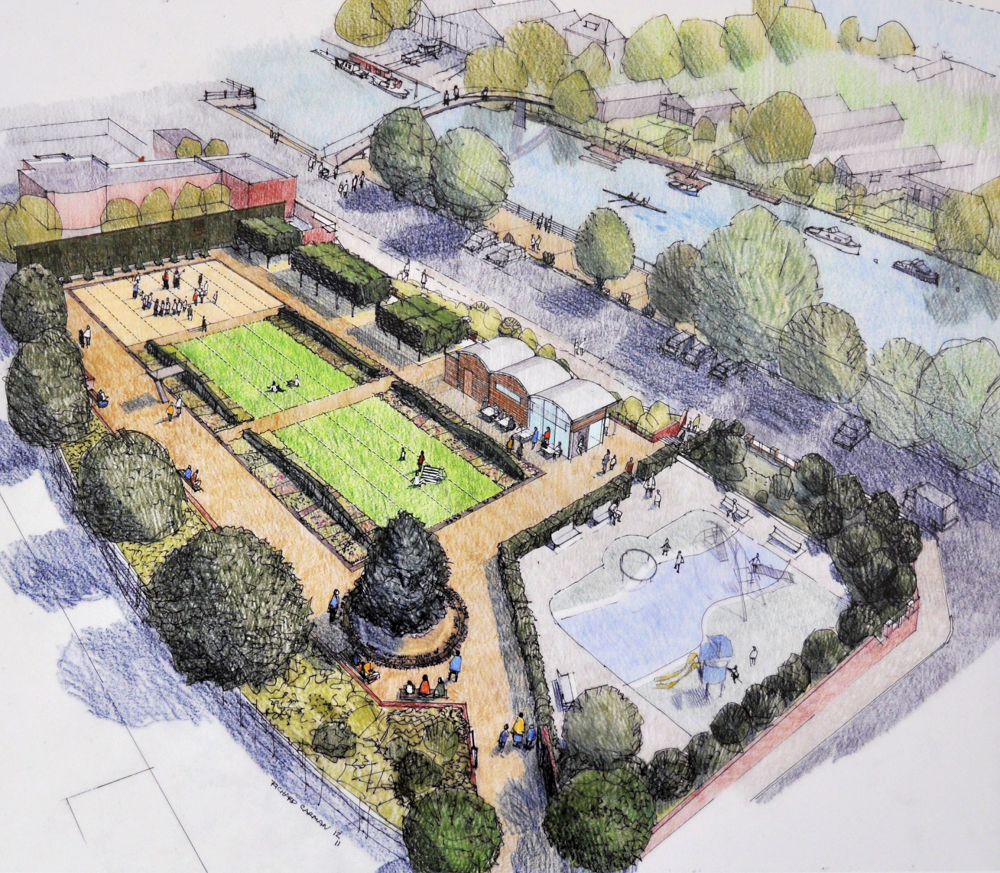 Design for Twickenham Poolsite