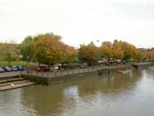 The Embankment just downstream from Twickenham pool site. Click to enlarge.