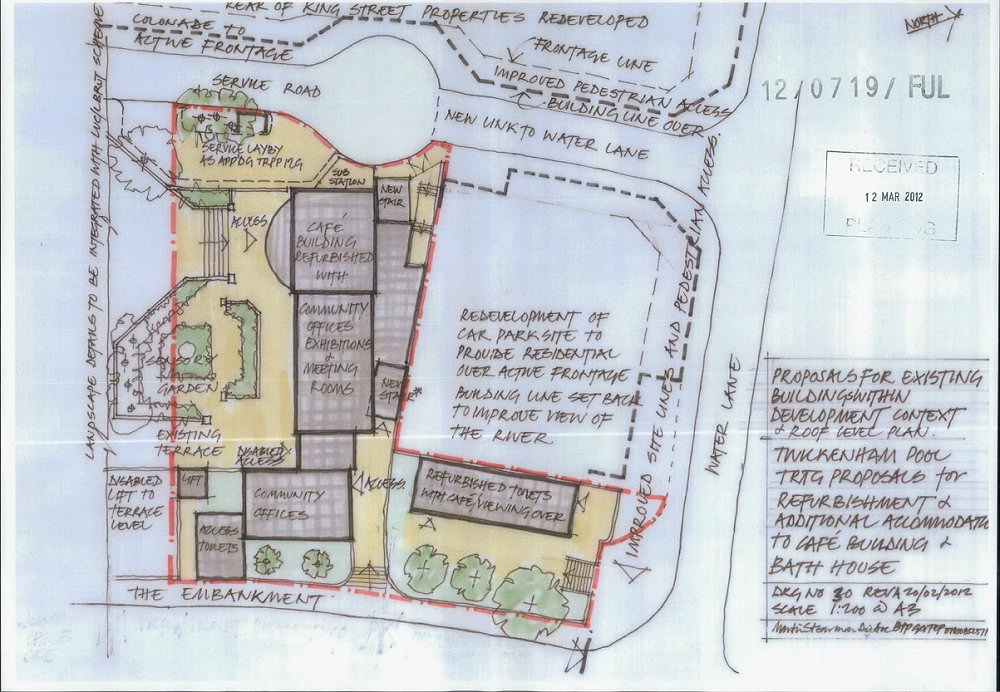 Plan for the buildings