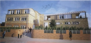 Proposed building for corner of the Embankment and Water Lane. Image copyright © Twickenham Riverside Terrace Group