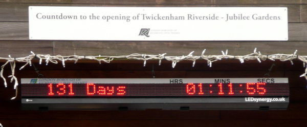 131 days from 13 February - Saturday 23 June 2012!
