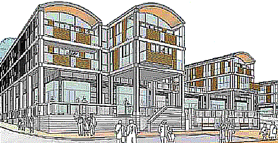 Dawnay Day scheme from the corner of Wharf Lane