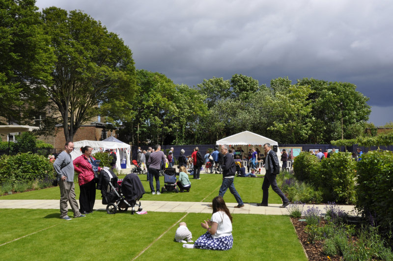 Diamond Jubilee Gardens family fun day, 24 June 2012