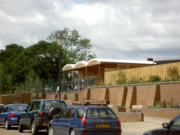 The frontage from the Embankment.