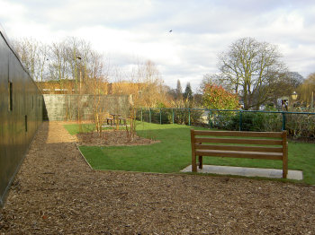 The secret garden looking downstream
