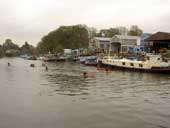 The Embankment in front of the pool site