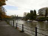 The Embankment in front of the pool site