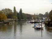 Downstream from the Eel Pie bridge, 30/10/04
