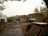 Interior of the site 2, 02/11/04