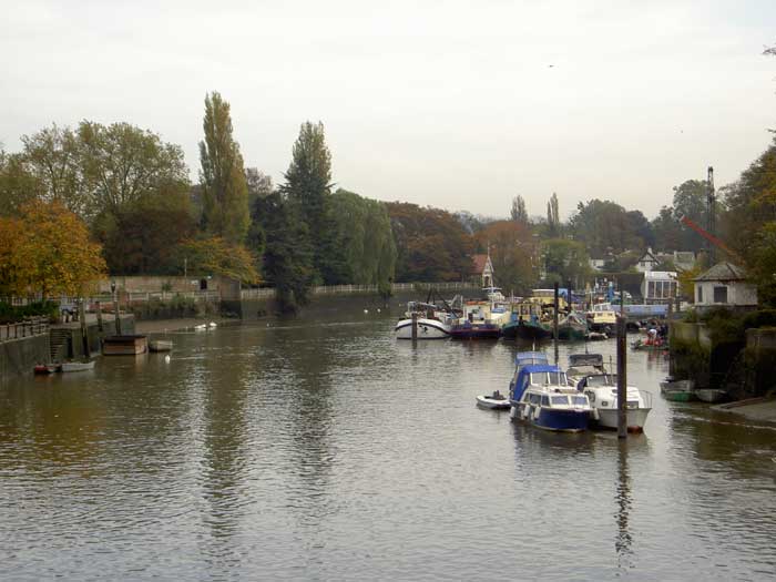 The Embankment from the Eel Pie bridge